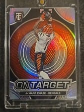 Ja'Marr Chase 2024 Panini Totally Certified On Target card