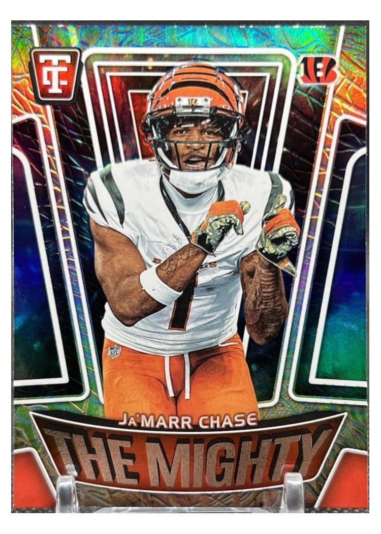 2024 Panini Totally Certified The Mighty Ja'Marr Chase #4 card