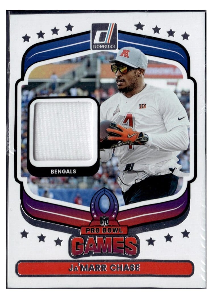 2025 Donruss Pro Bowl Materials Ja'Marr Chase #3 card