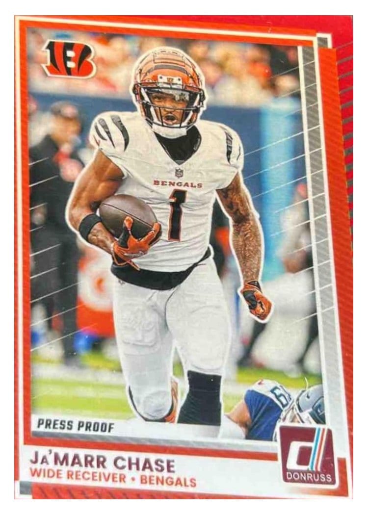 2025 Panini Donruss Ja'Marr Chase #2 card