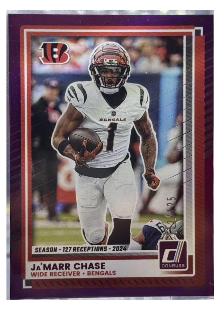 2025 Panini Donruss Ja'Marr Chase #2 card