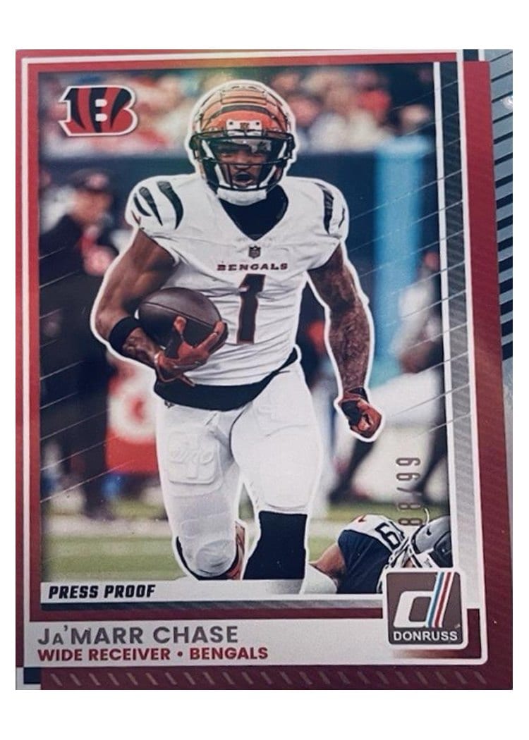 2025 Panini Donruss Ja'Marr Chase #2 card