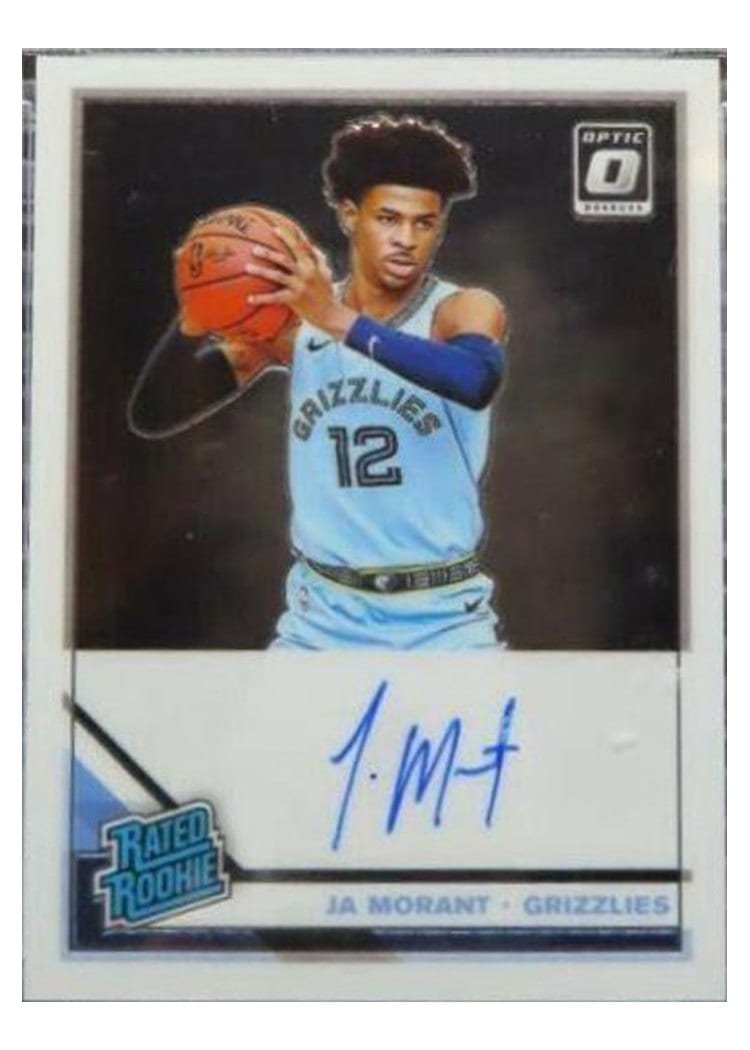 2019 Panini Donruss Optic JA Morant #168 card