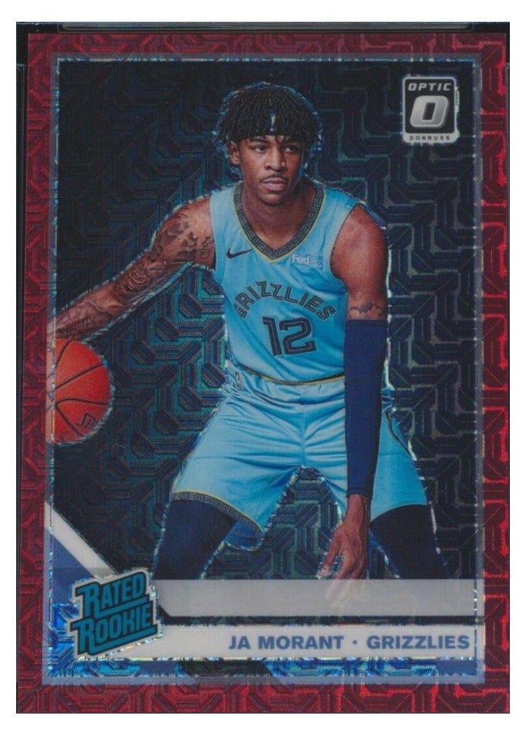 2019 Panini Donruss Optic JA Morant #168 card