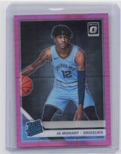 2019 Panini Donruss Optic JA Morant #168 card