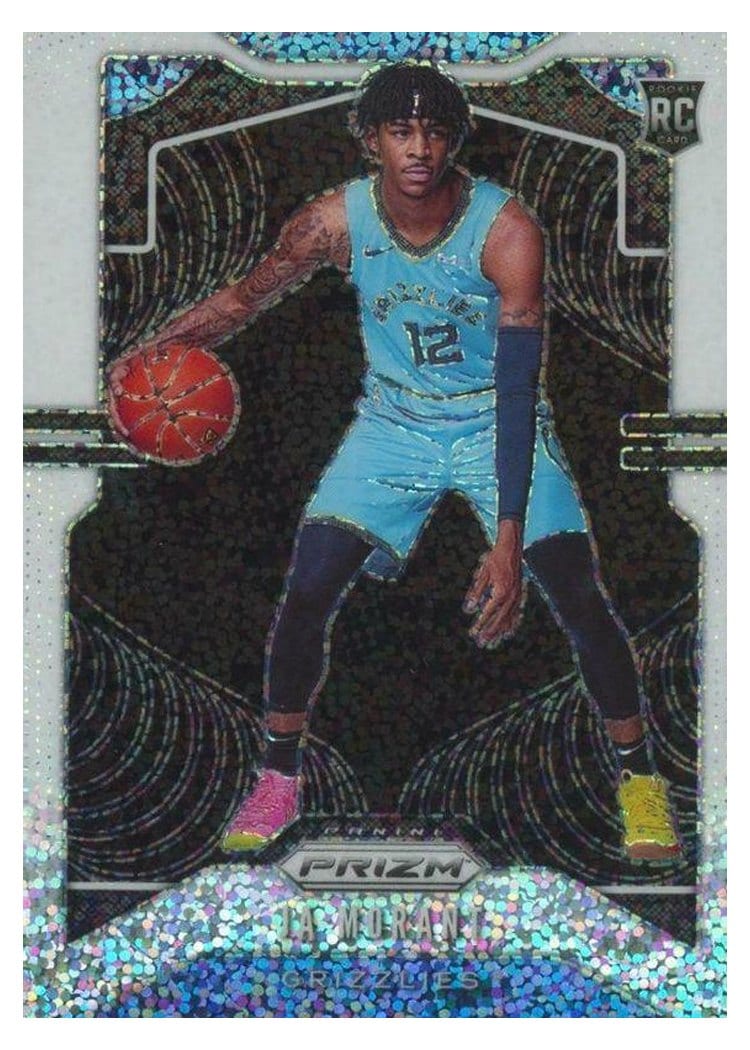 2019 Panini Prizm Ja Morant White Sparkle Prizm #249 card