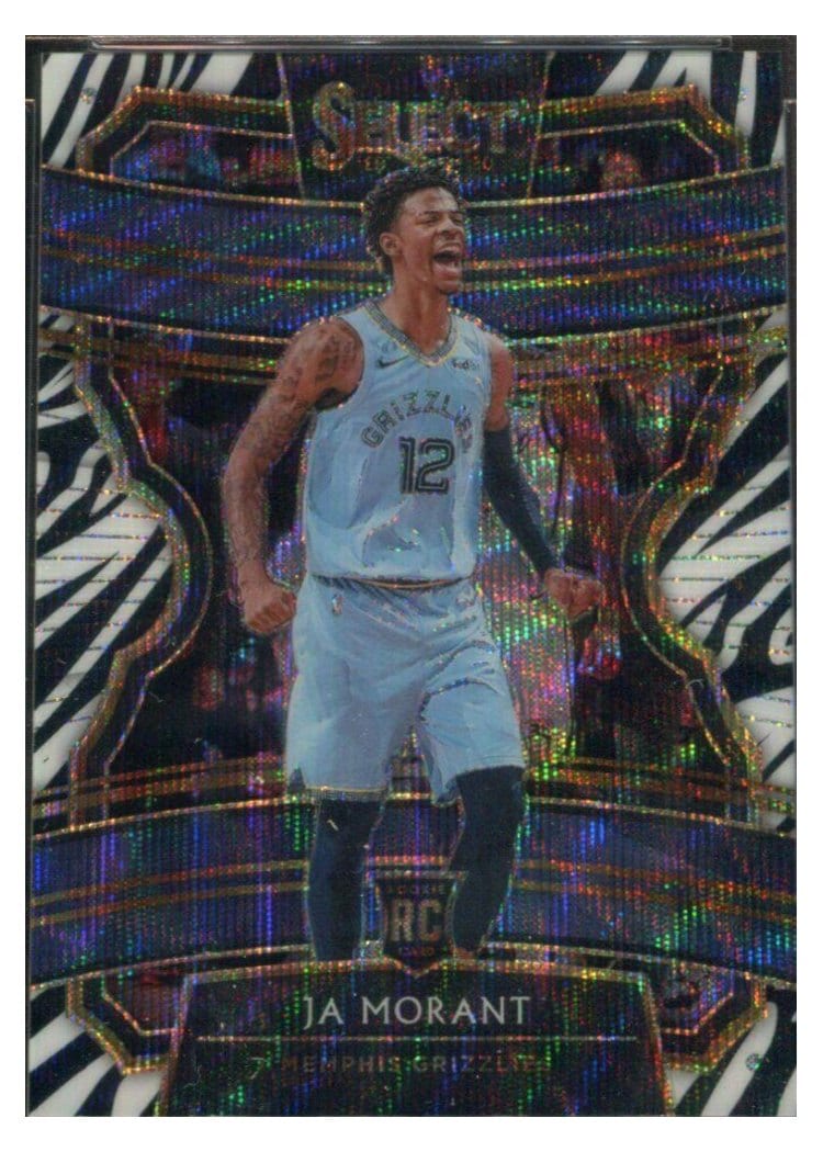 2019 Panini Select JA Morant #72 card