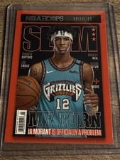 2020-21 Hoops Slam Ja Morant #18 card