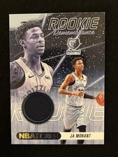 2020-21 Hoops Winter Rookie Remembrance Ja Morant #SS-2 card