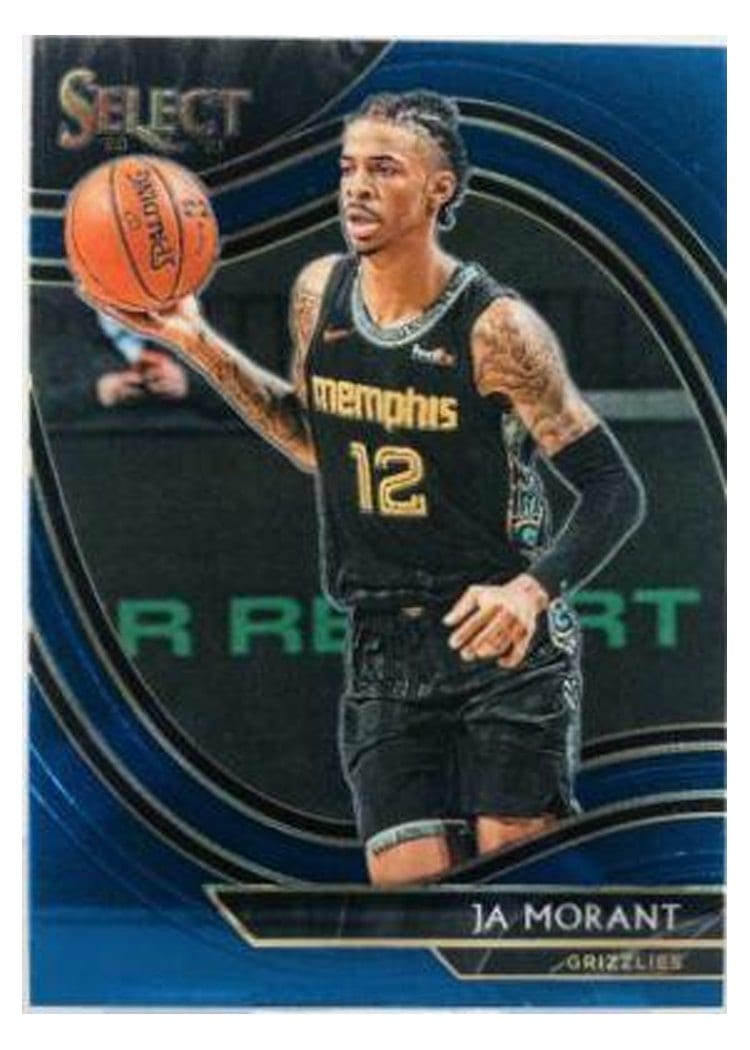 2020-21 Panini Select Base Set Ja Morant #255 card
