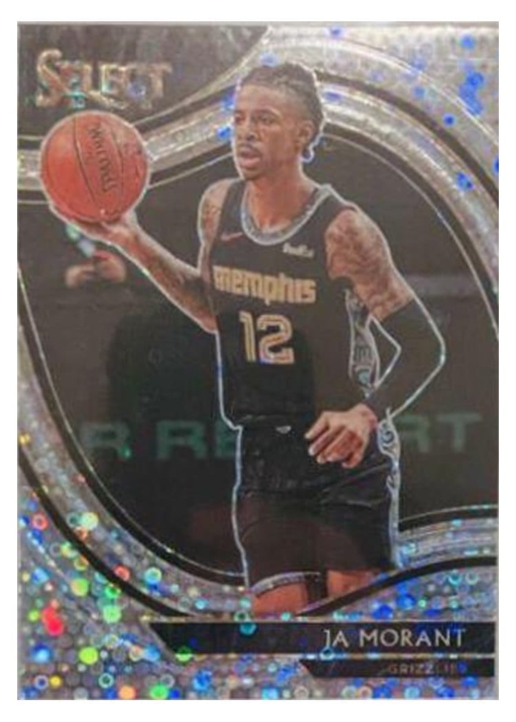 2020-21 Panini Select Base Set Ja Morant #255 card