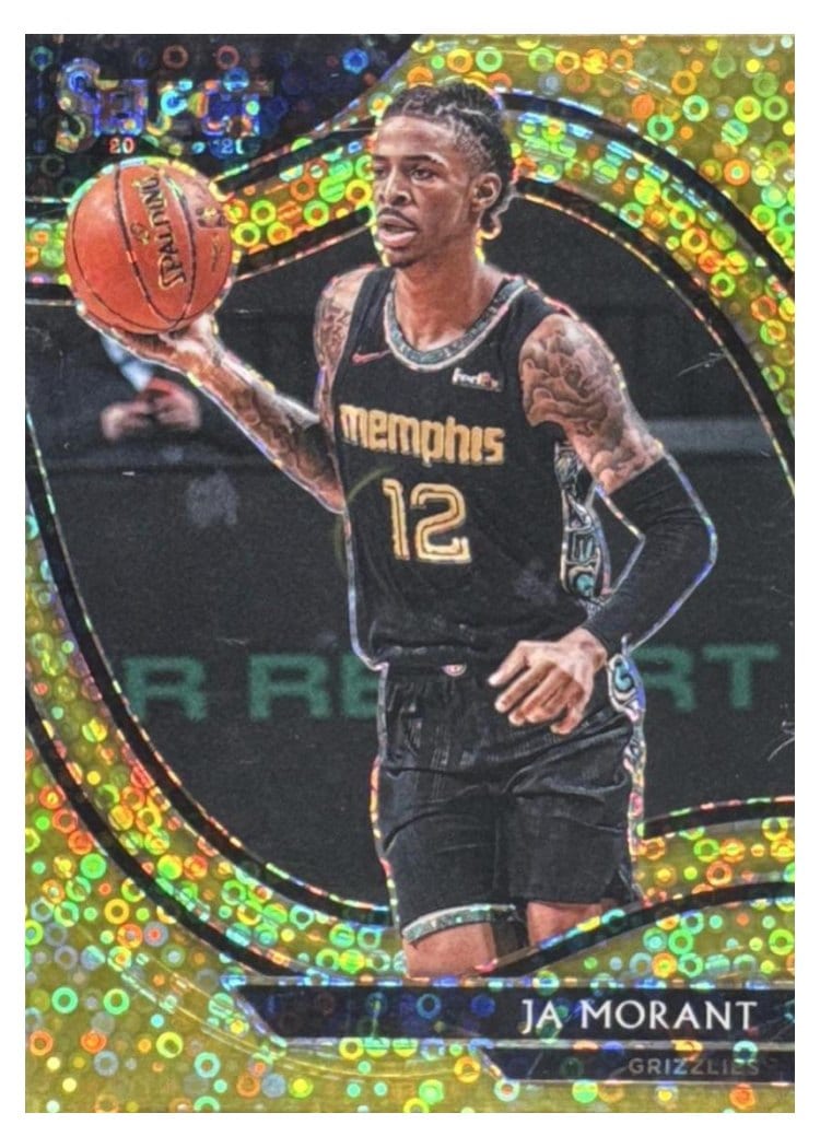 2020-21 Panini Select Base Set Ja Morant #255 card