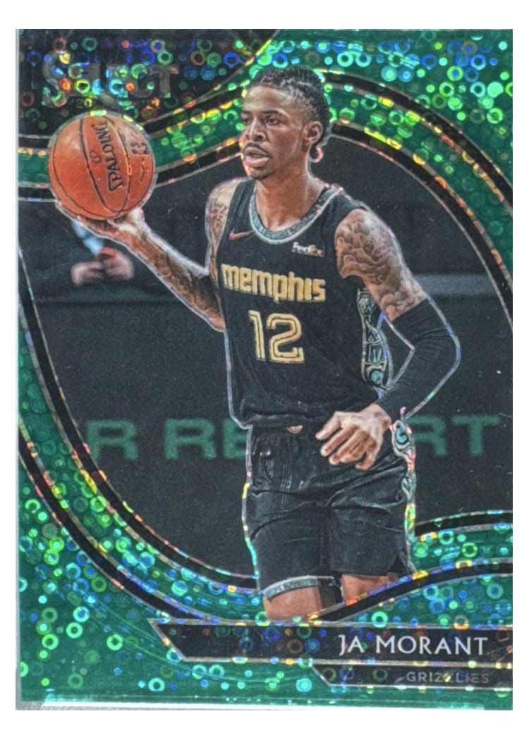 2020-21 Panini Select Base Set Ja Morant #255 card
