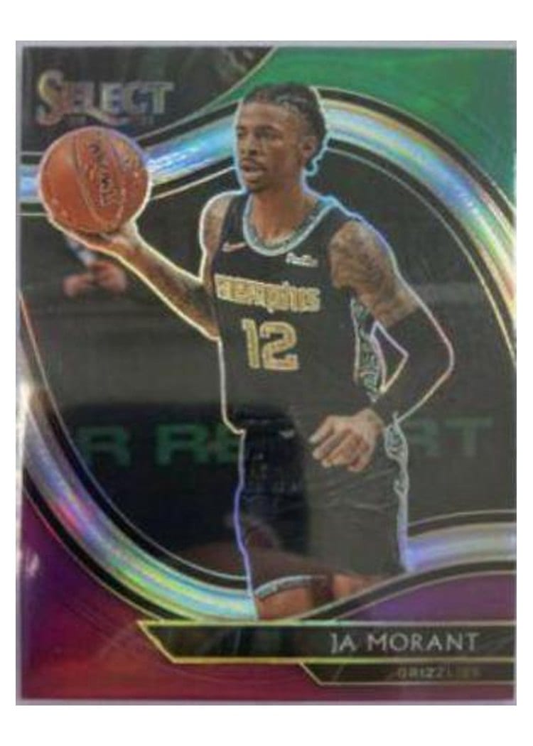 2020-21 Panini Select Base Set Ja Morant #255 card