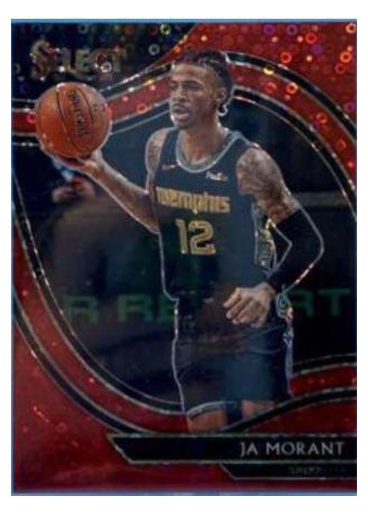 2020-21 Panini Select Base Set Ja Morant #255 card