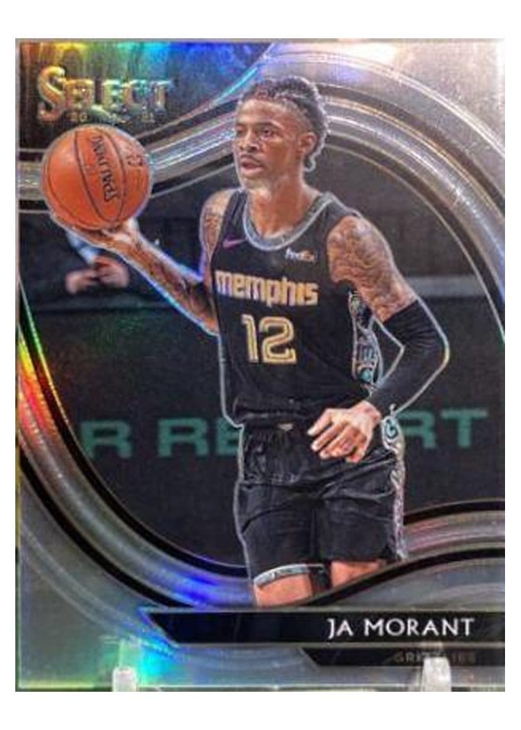 2020-21 Panini Select Base Set Ja Morant #255 card