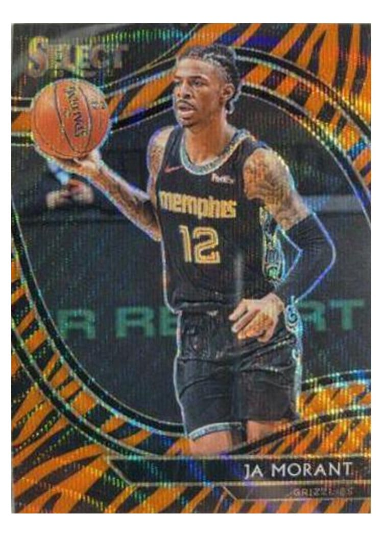 2020-21 Panini Select Base Set Ja Morant #255 card