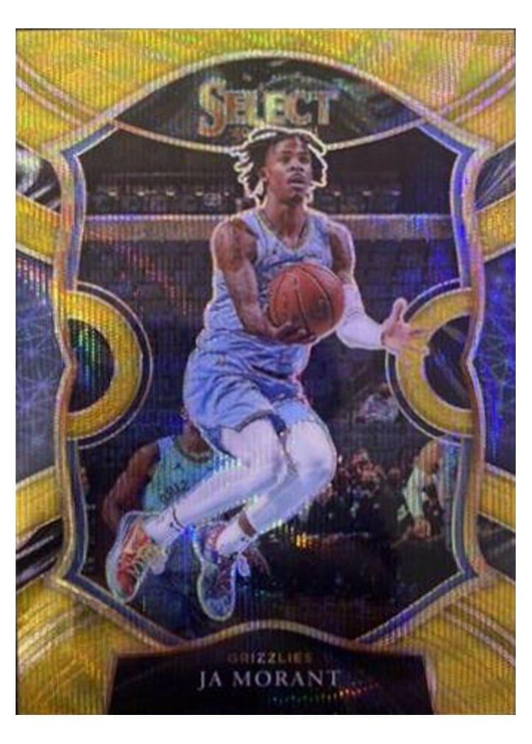 2020-21 Panini Select Base Set Ja Morant #60 card