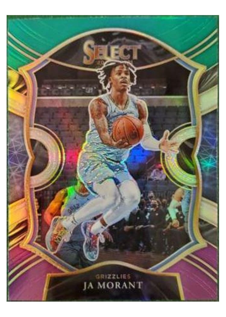 2020-21 Panini Select Base Set Ja Morant #60 card