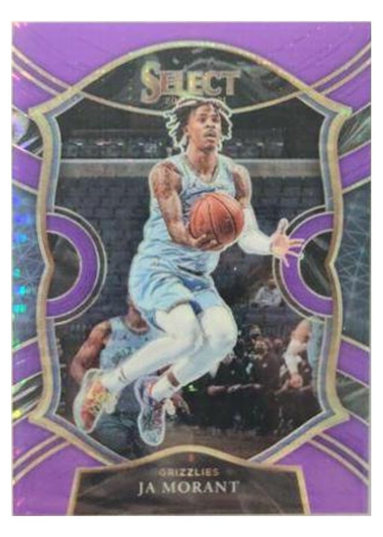 2020-21 Panini Select Base Set Ja Morant #60 card