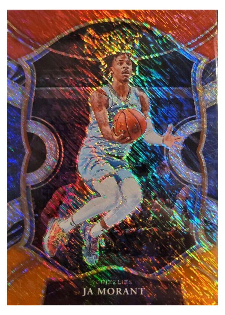 2020-21 Panini Select Base Set Ja Morant #60 card