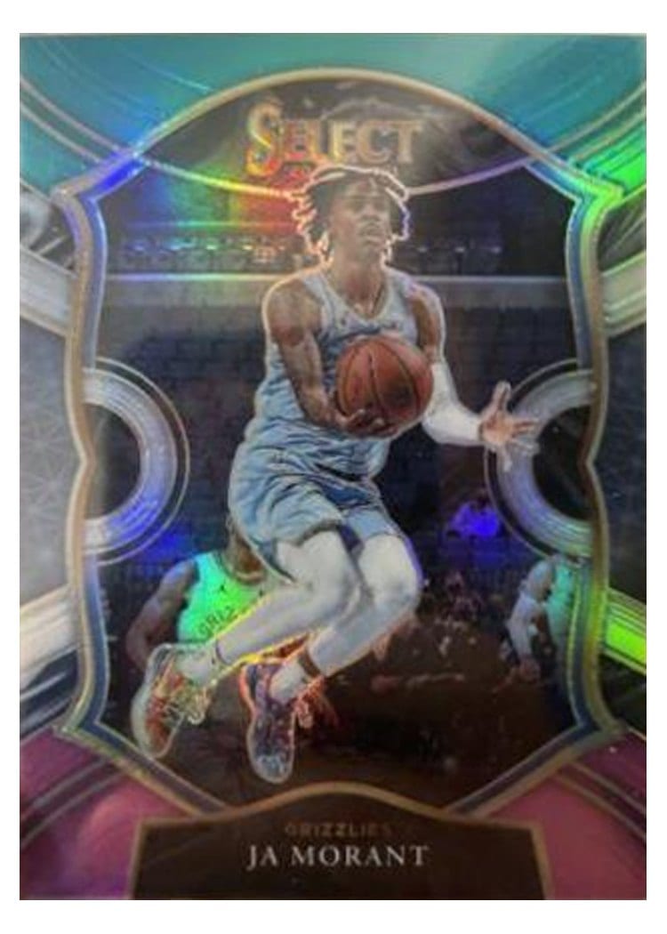 2020-21 Panini Select Base Set Ja Morant #60 card