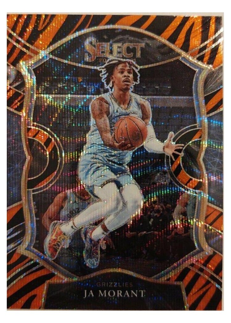 2020-21 Panini Select Base Set Ja Morant #60 card