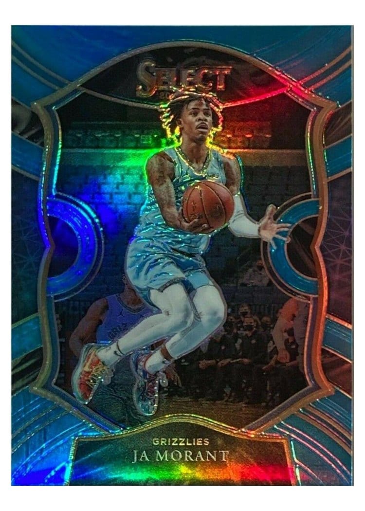 2020-21 Panini Select Base Set Ja Morant #60 card