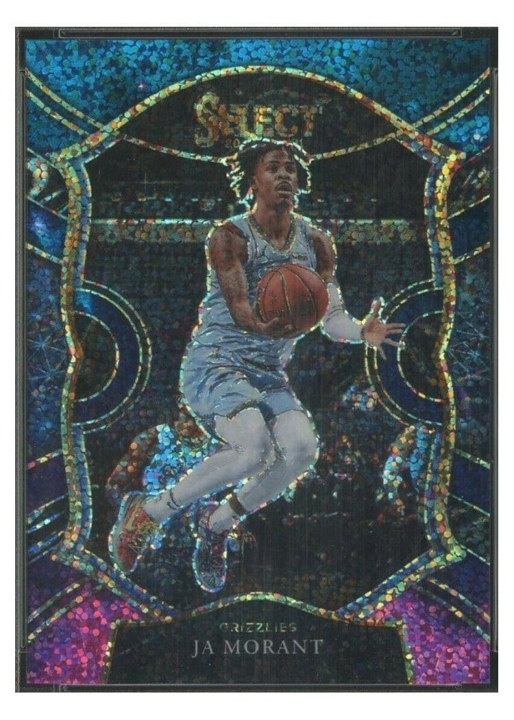 2020-21 Panini Select Base Set Ja Morant #60 card