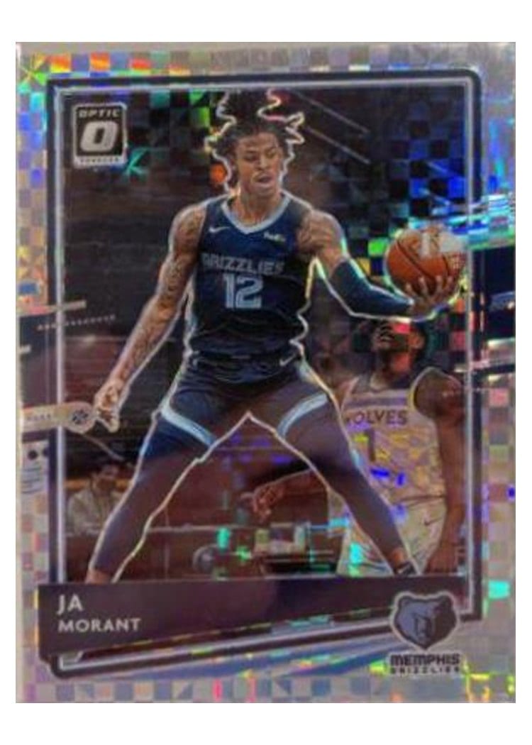 2020 Panini Donruss Optic Ja Morant Checkerboard #117 card