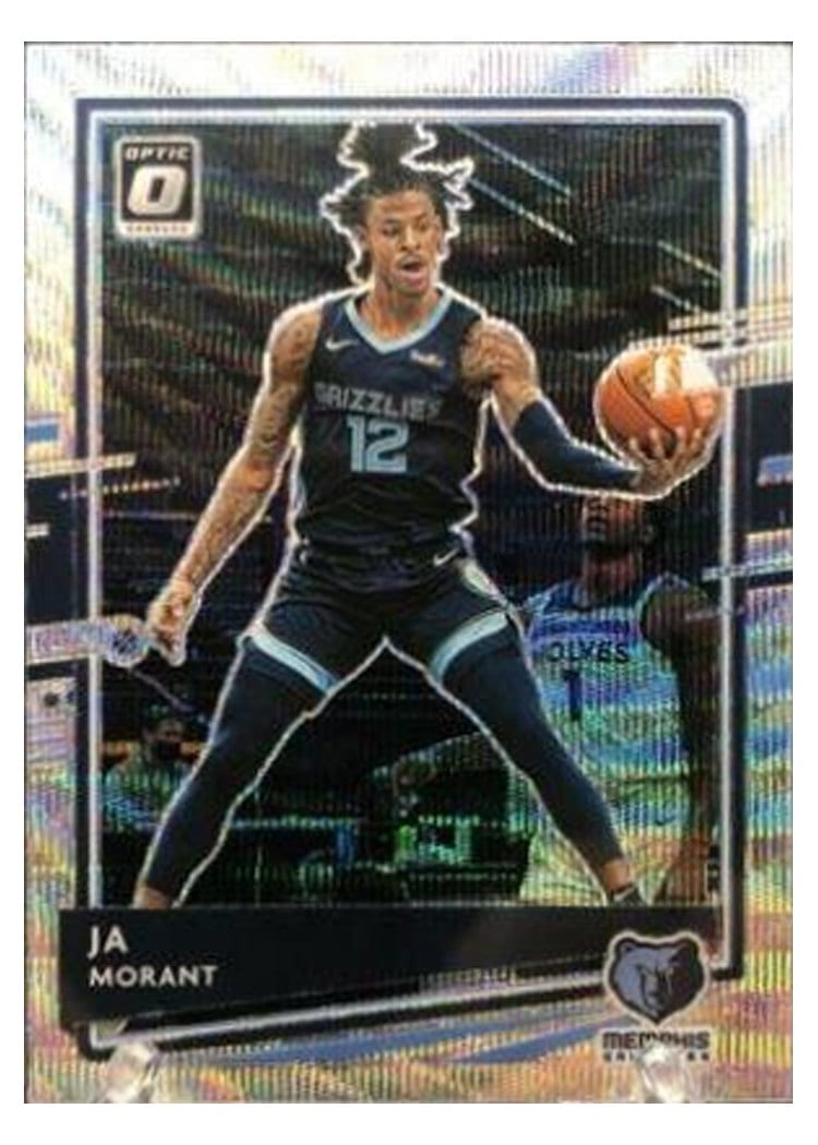 2020 Panini Donruss Optic Ja Morant #117 card