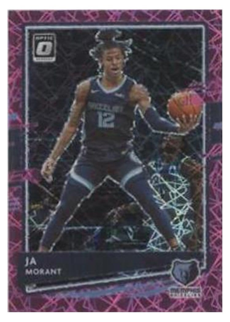 2020 Panini Donruss Optic Ja Morant #117 card
