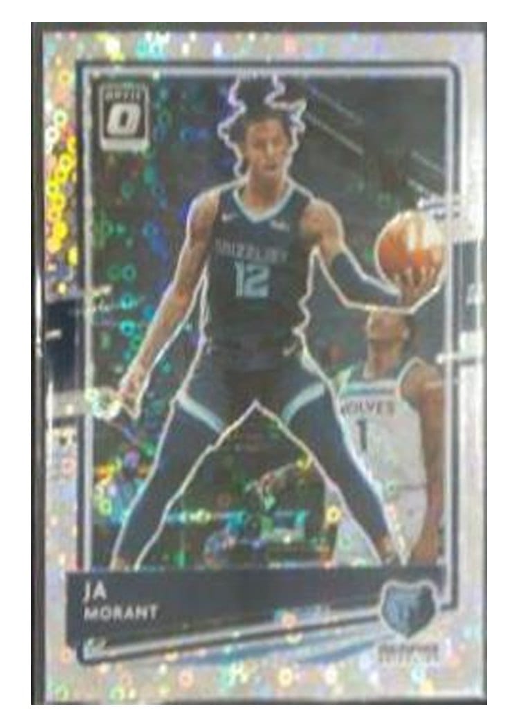 2020 Panini Donruss Optic Ja Morant #117 card