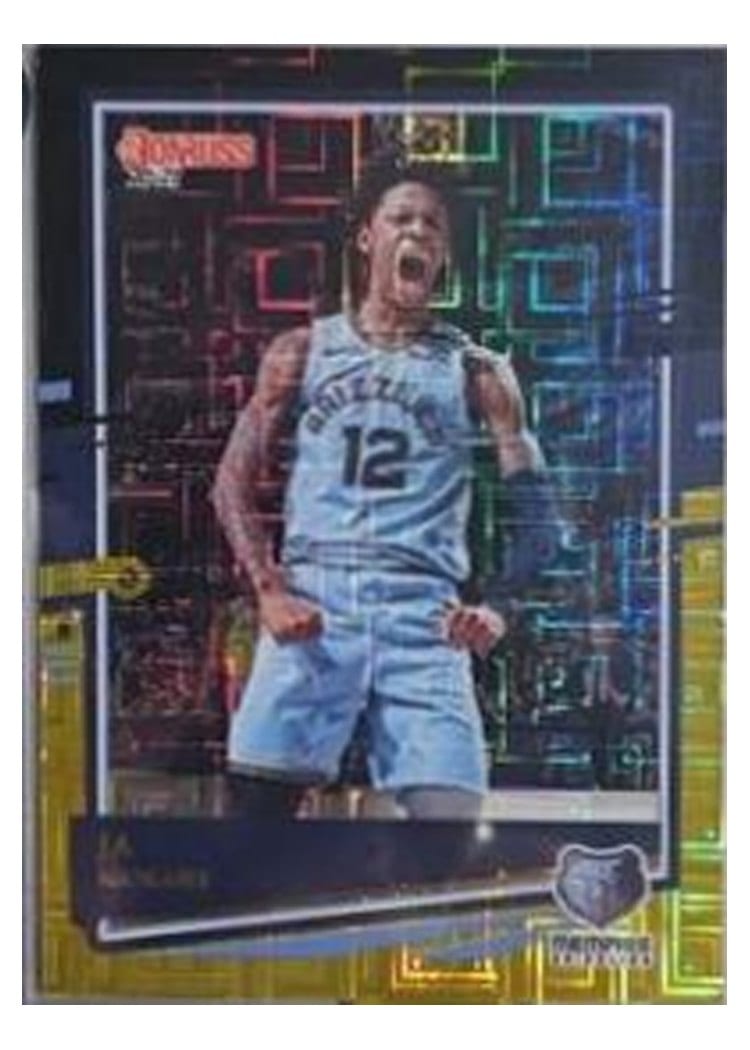 2020 Panini Donruss Optic Ja Morant #117 card