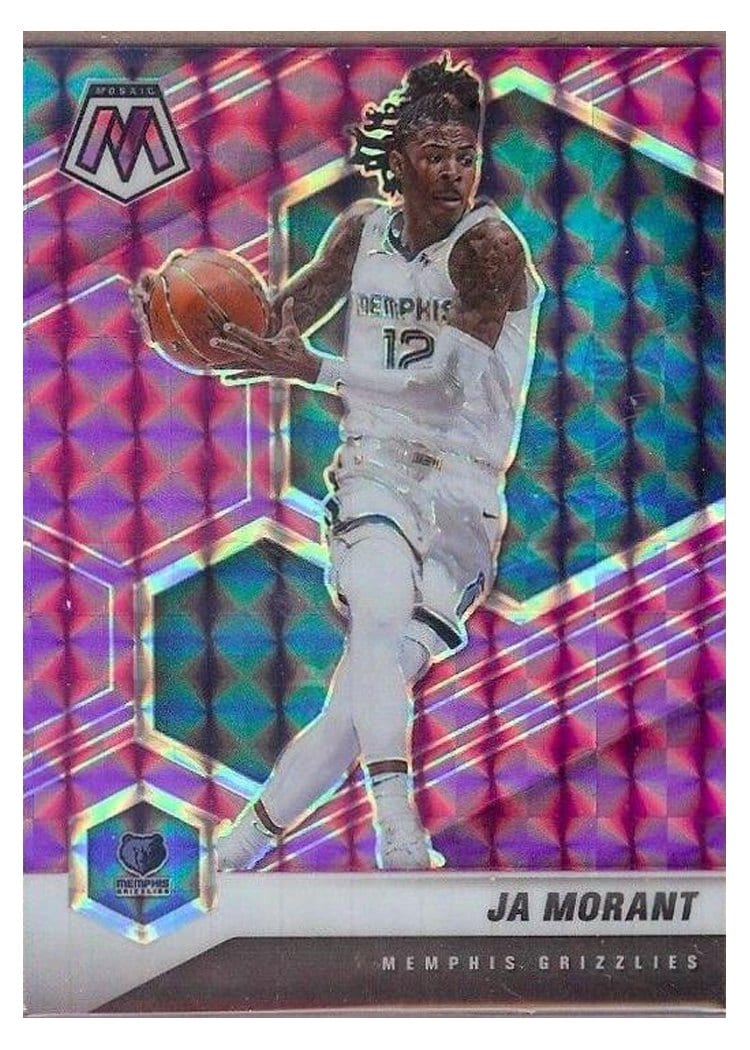 2020 Panini Mosaic Ja Morant #40 card