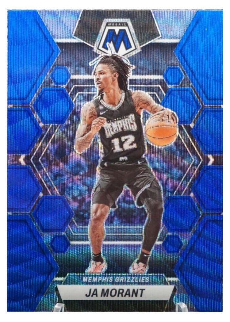 2022-23 Panini Mosaic Base Set Ja Morant #82 card