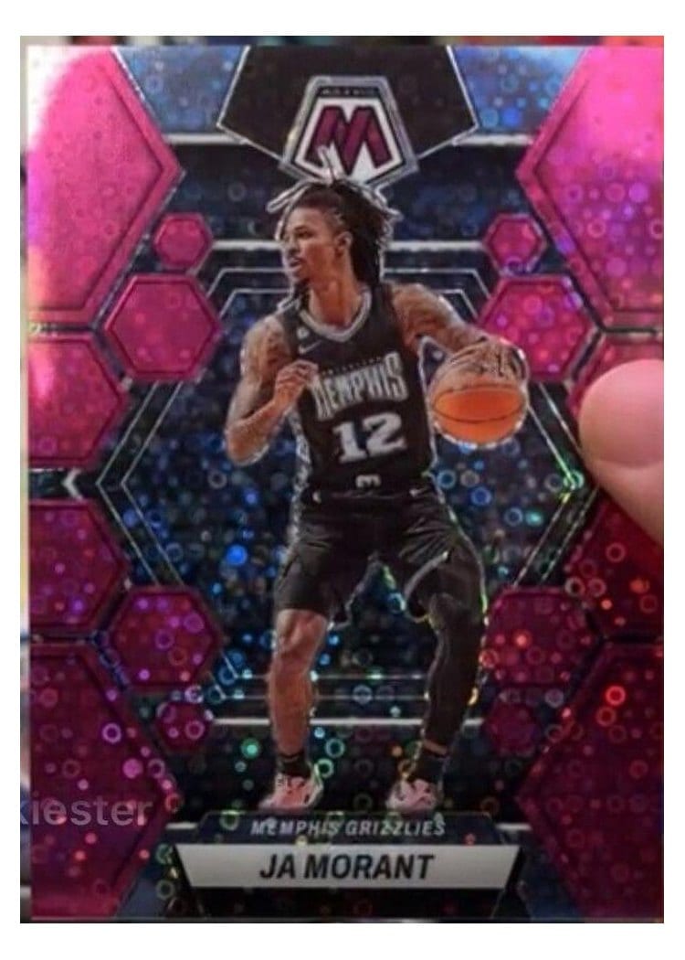 2022-23 Panini Mosaic Base Set Ja Morant #82 card
