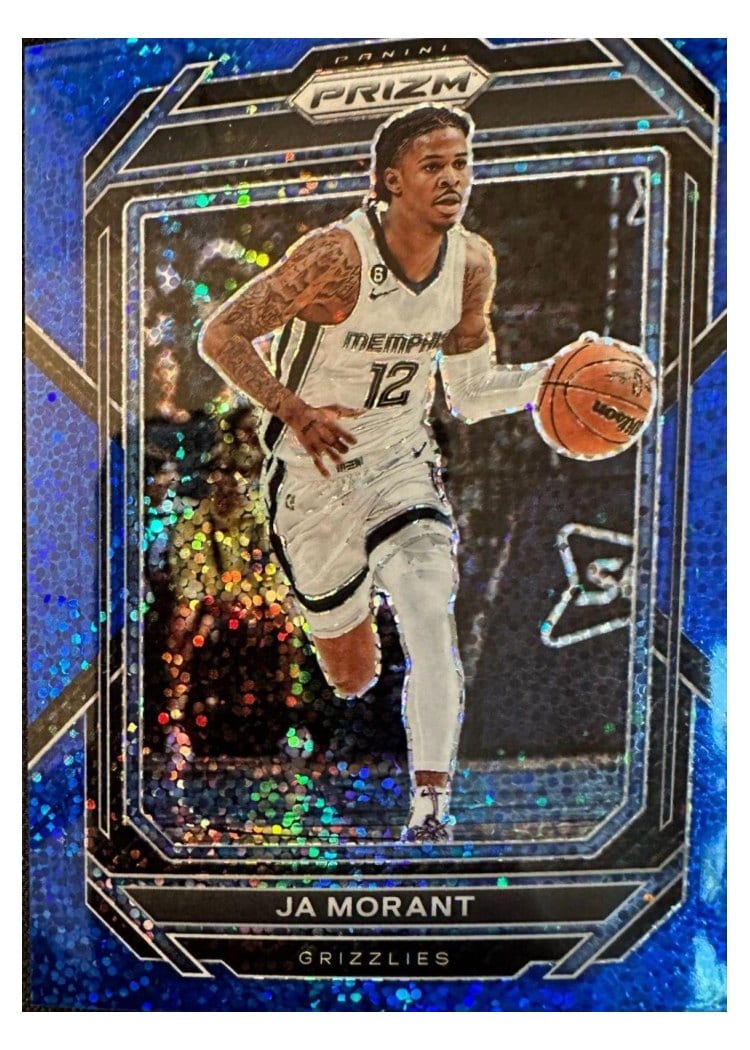 2022-23 Panini Prizm Base Set Ja Morant #200 card