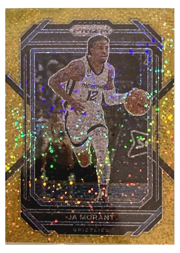 2022-23 Panini Prizm Base Set Ja Morant #200 card