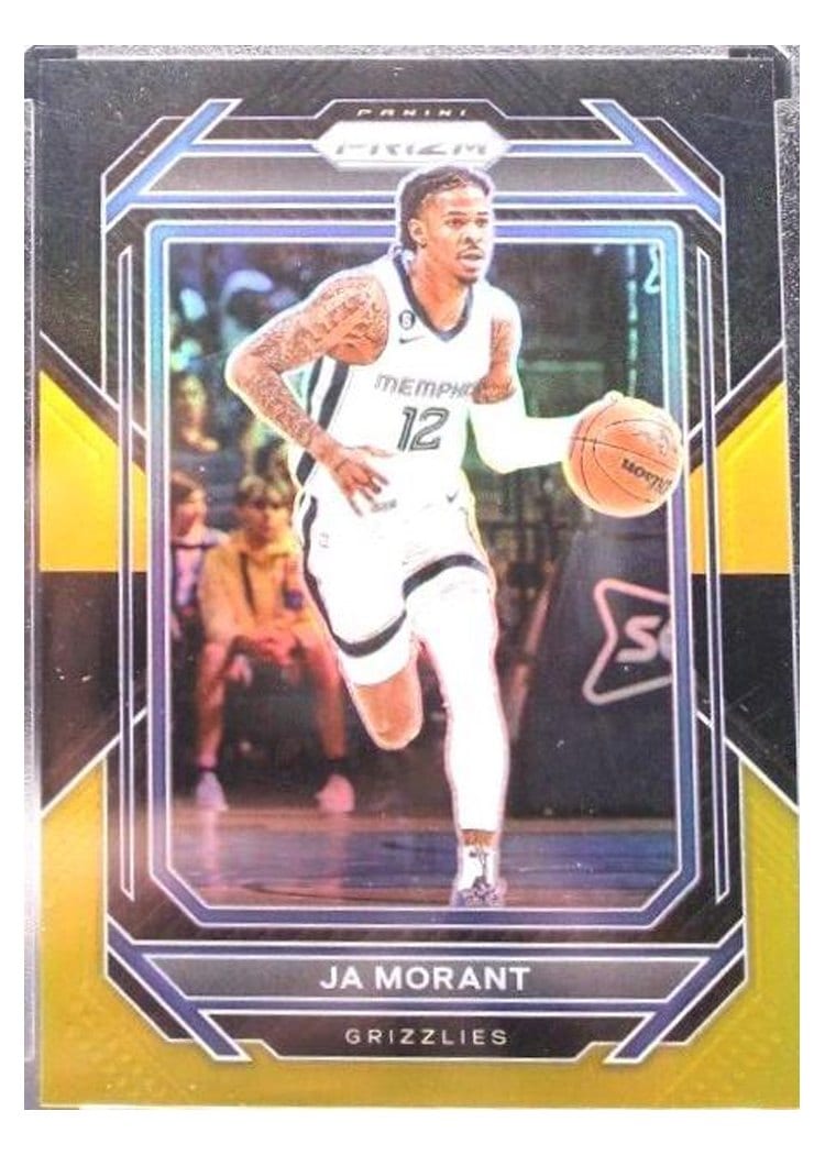 2022-23 Panini Prizm Base Set Ja Morant #200 card
