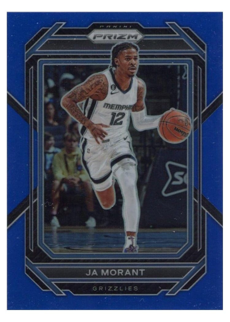 2022-23 Panini Prizm Base Set Ja Morant #200 card