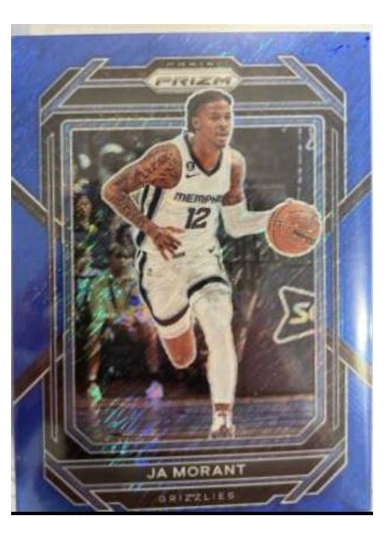 2022-23 Panini Prizm Base Set Ja Morant #200 card