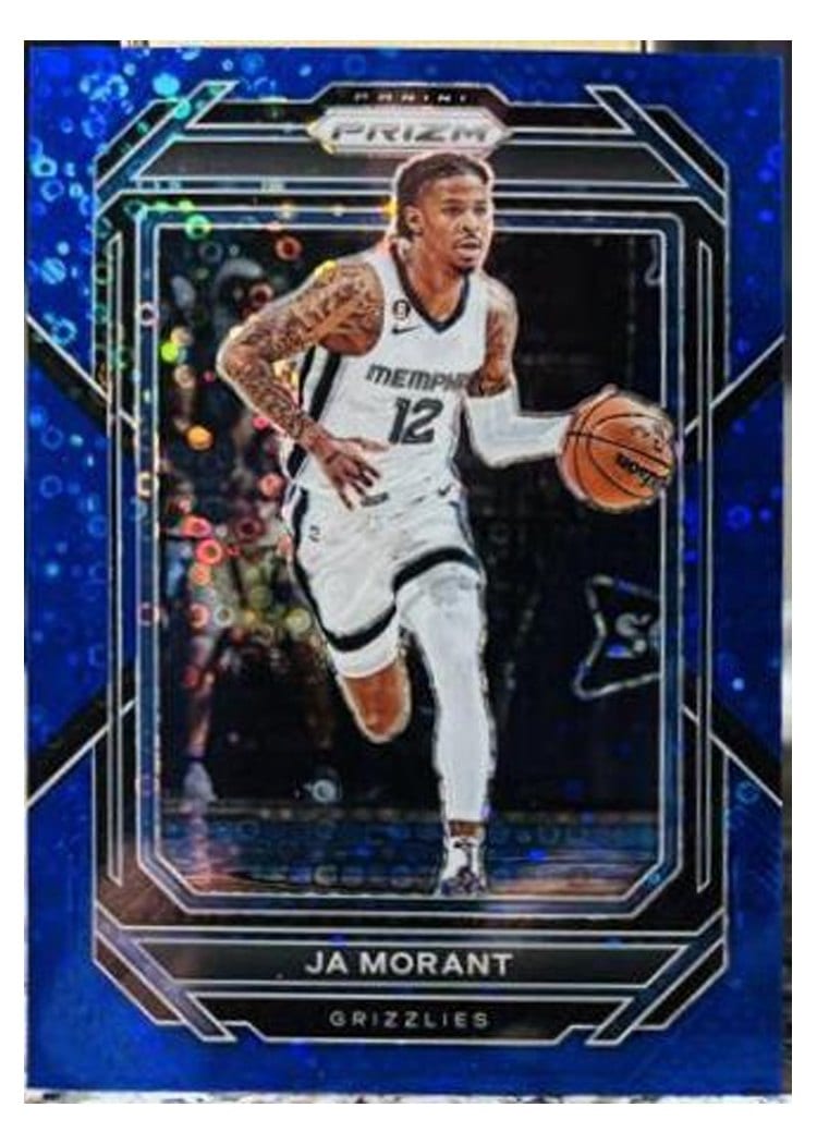 2022-23 Panini Prizm Base Set Ja Morant #200 card