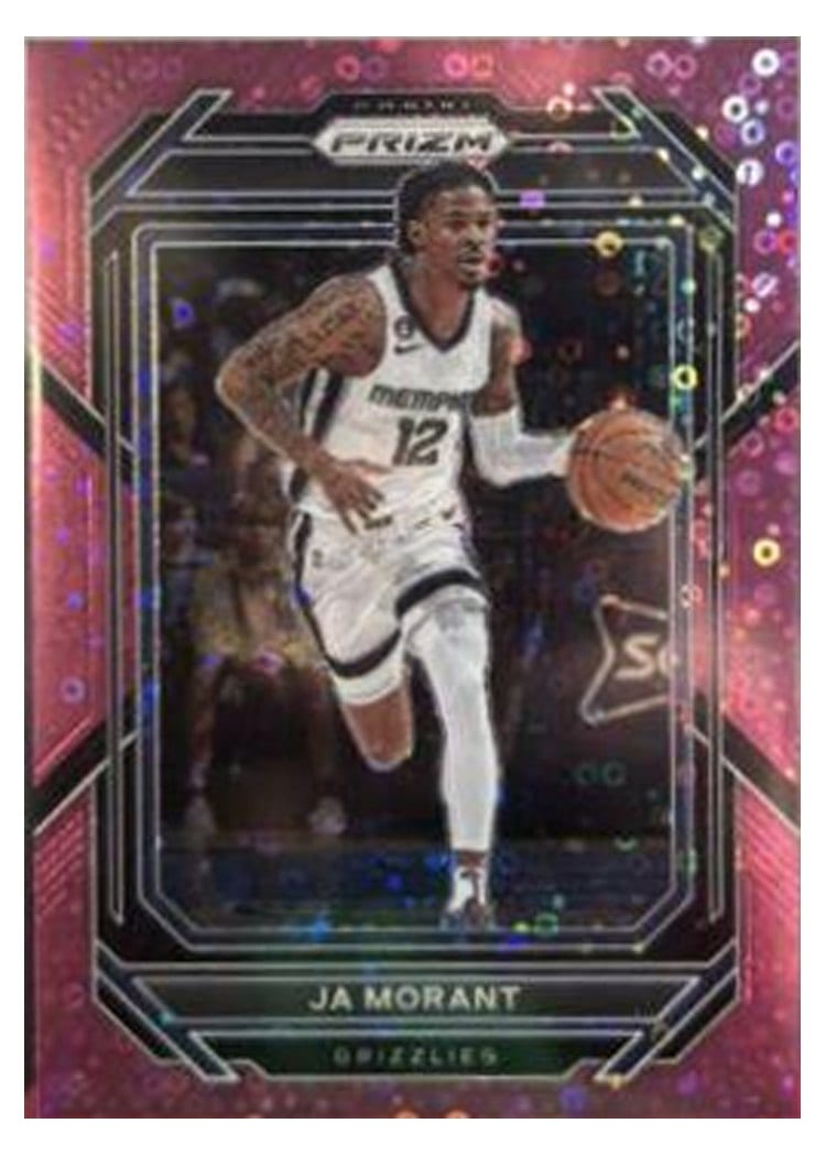 2022-23 Panini Prizm Base Set Ja Morant #200 card