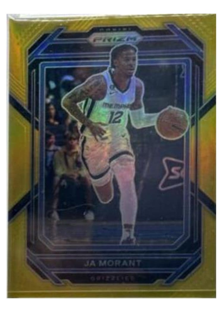 2022-23 Panini Prizm Base Set Ja Morant #200 card
