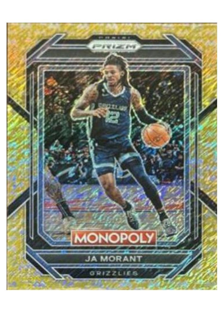 2022-23 Panini Prizm Base Set Ja Morant #200 card