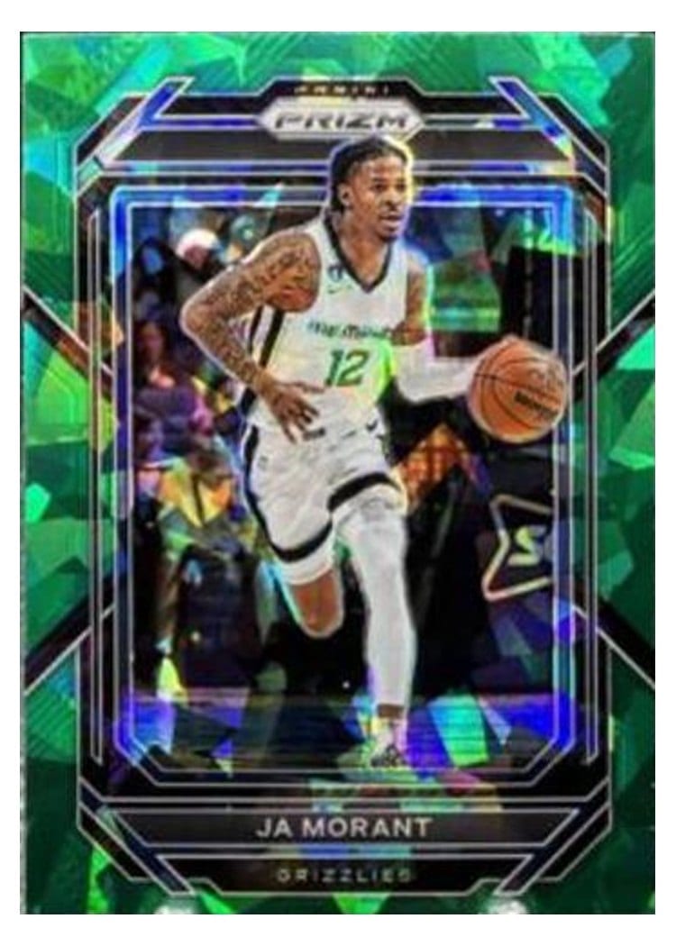 2022-23 Panini Prizm Base Set Ja Morant #200 card