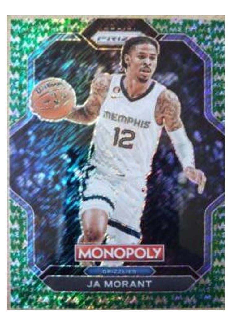 2022-23 Panini Prizm Base Set Ja Morant #200 card