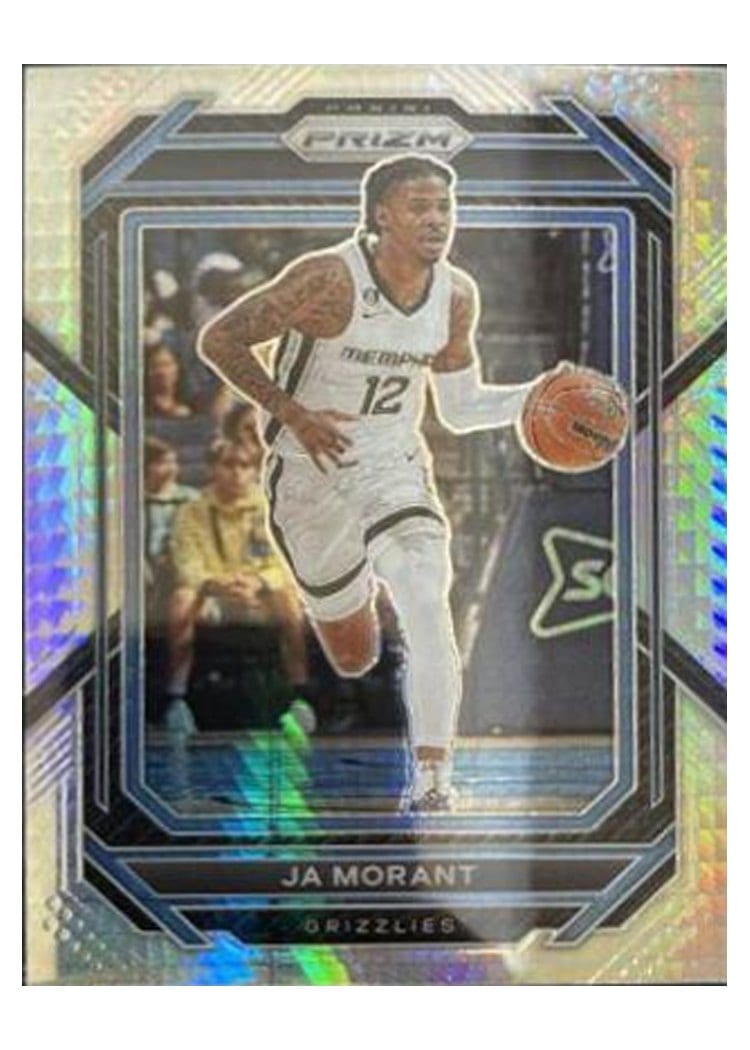 2022-23 Panini Prizm Base Set Ja Morant #200 card