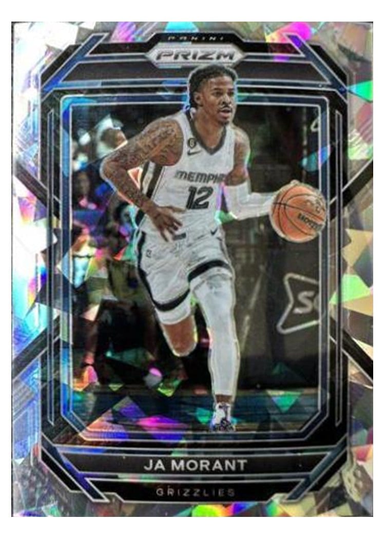 2022-23 Panini Prizm Base Set Ja Morant #200 card